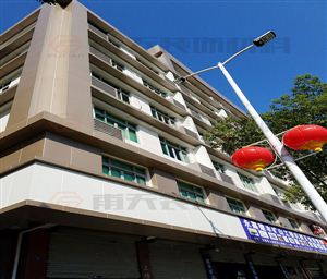 温州永嘉县望江路城市外立面改造铝单板工程