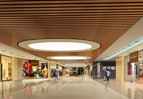 铝方通吊顶工程案例